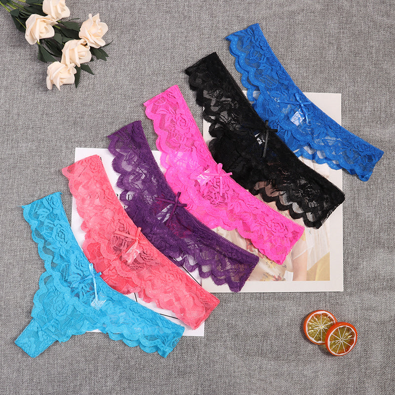 Adjusted  Cozy Lace Briefs G Thongs Underwear Lingerie For Women