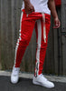 FOG Bibb with uniform pants pants trousers inside zipper retro color stripe men's casual pants