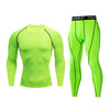 Men's PTZ Tight Pants Quick Drying Clothes Set