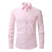 Men's Business Casual Long Sleeve Shirt