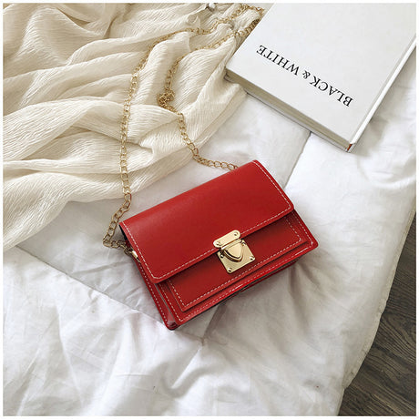 Women's Fashion Simple Chain Small Square Bag