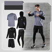 Running quick-drying basketball sports suit five-piece training suit