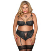 Plus Size Sexy Lingerie Lace Suit