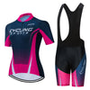 Summer Cycling Wear Short-sleeved Suit For Men And Women