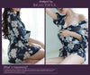 Lingerie Sexy Pajamas Transparent Chiffon Bathrobe Kimono Uniform