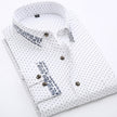 New Shirt In Spring Oxford Spinning Men''s Cotton Long Sleeve Young Middle Aged Shirt Father Slim Fit Business Casual Man