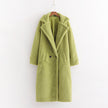 Women's Winter Fashion Vintage Lamb Wool Coat