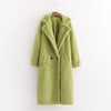 Women's Winter Fashion Vintage Lamb Wool Coat