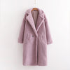 Women's Winter Fashion Vintage Lamb Wool Coat