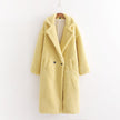 Women's Winter Fashion Vintage Lamb Wool Coat