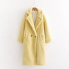 Women's Winter Fashion Vintage Lamb Wool Coat