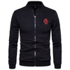 Jacket Cotton Sweater Zipper Stand Collar Jacket Men