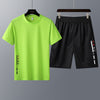 New Short-Sleeved T-Shirt Youth Trend Two-Piece Sportswear