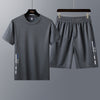 New Short-Sleeved T-Shirt Youth Trend Two-Piece Sportswear