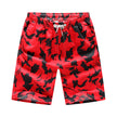 Summer New Loose Print Plus Size European And American Beach Pants Casual Shorts