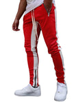 New Casual Pants Stand Alone Wish AliExpress Hot Style Men's Sports Pants Hit Color Cotton Straight-Leg Pants