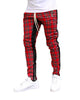 New Casual Pants Stand Alone Wish AliExpress Hot Style Men's Sports Pants Hit Color Cotton Straight-Leg Pants