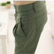 Women's Slim Casual Loose Plus Size Cropped Pants