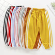 Children's thin sports casual pants