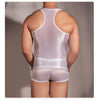 Men's Lingerie Tight Clothes Super Elastic Vest Short Sleeve Temptation