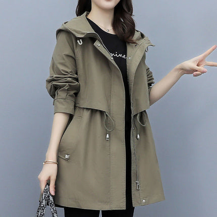 Loose Casual Fashion Hooded Jacket