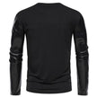 Men's Fashion Casual Bottoming T-shirt Plus Size Round Neck