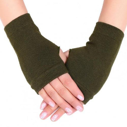 Cold Protection Half Finger Internet Antifreeze Gloves