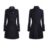 Woolen Coat Women Mid-Length Korean Style Woolen Coat