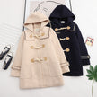 Loose Fitting Jacket With Cute Hood