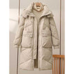 Women's Mid-length Cotton-padded Coat Thickened Warm Plus Size Coat