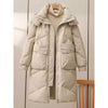 Women's Mid-length Cotton-padded Coat Thickened Warm Plus Size Coat