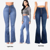 Popular Slim Fit High Waist Package Hip Denim Bell-bottom Pants