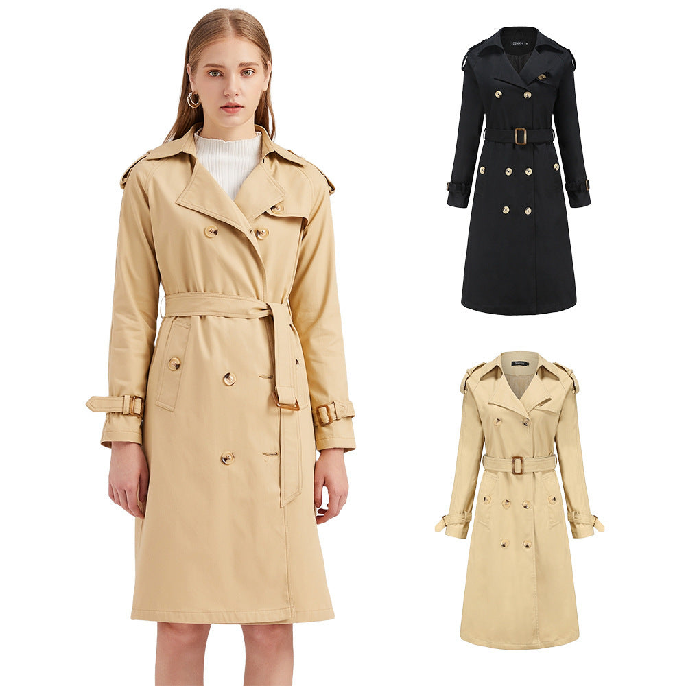 Pure cotton fashion classic coat