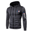 Cotton Zip Sweatshirt Sportswear Casual Style Outdoor Jacket