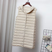 Fashion Slim Fashion Hooded Lightweight Waistcoat