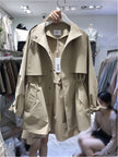 Casual women's trench coat