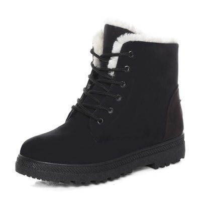 Women winter warm big size cotton boots snow boot