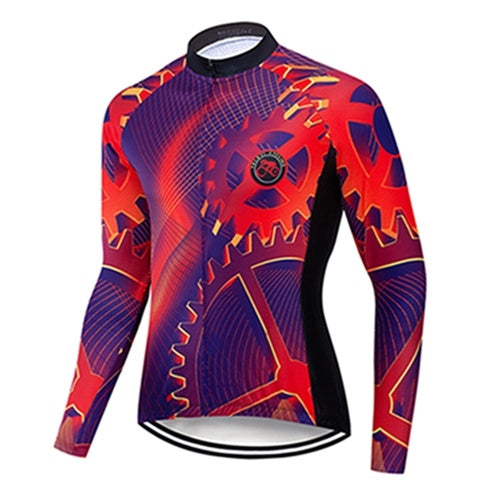 New Teleyi Cycling Jersey Long Sleeve Suit