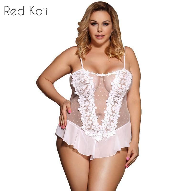 Sexy Lingerie Plus Size Lenceria Sleepwear