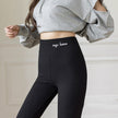 Autumn And Winter Plus Velvet Padded Outer Wear High Waist Pants