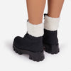 Thick-soled Snow Boots Faux Wool Spot Cotton Shoes