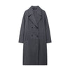 Women's Fashion Solid Color Soft Loose Overcoat Coat