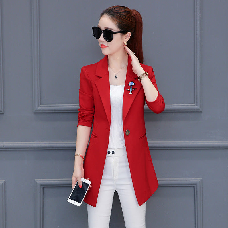 Slim women's suit jacket