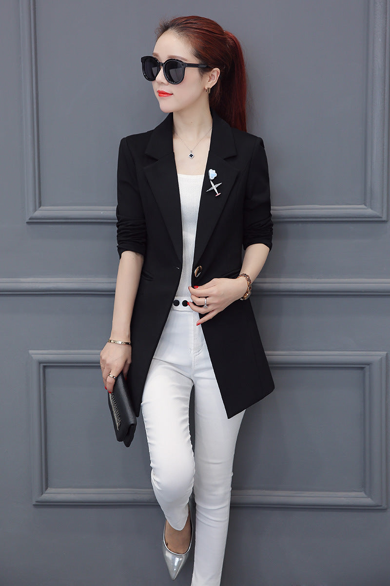 Slim women's suit jacket