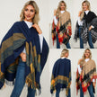 High-grade Shawl Scarf Cashmere Knitted Cape Cloak