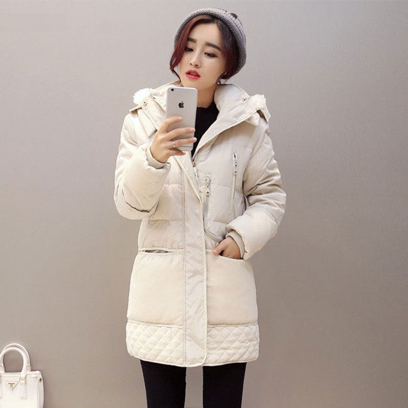 Women's lamb wool coat