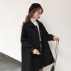 Autumn and winter popular coat new Korean version of the loose long section of the small son Sen wool coat female student tide