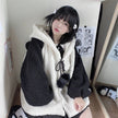 Autumn And Winter Japanese Style Soft Girl Berber Fleece Coat Women's Loose All-matching