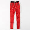 FOG Bibb with uniform pants pants trousers inside zipper retro color stripe men's casual pants