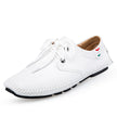 Casual Leather Shoes Men's Sneakers British leather Shoes